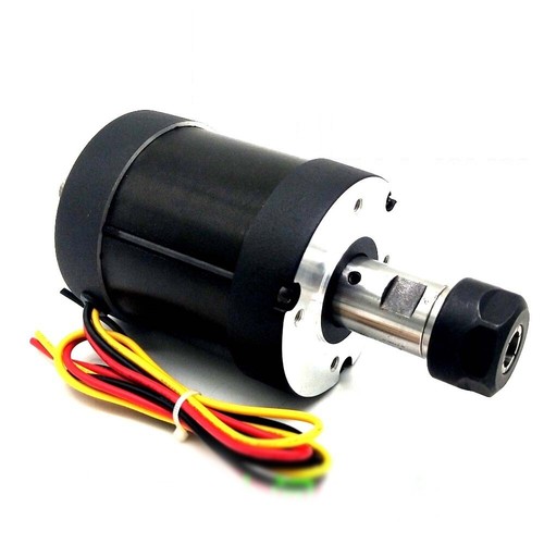 900W ER20 AC 220V (WS55-310A) 6000RPM Brushless Spindle Motor for Engraver - 第 4/5 張圖片
