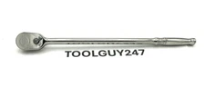 SNAP ON TOOLS  USA 1/4" Drive Extra Long Handle Chrome Ratchet TLL72 NEW+