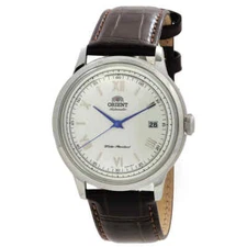 DEFECTIVE with tags Orient Bambino Automatic Version 2 White Dial Watch  G3D