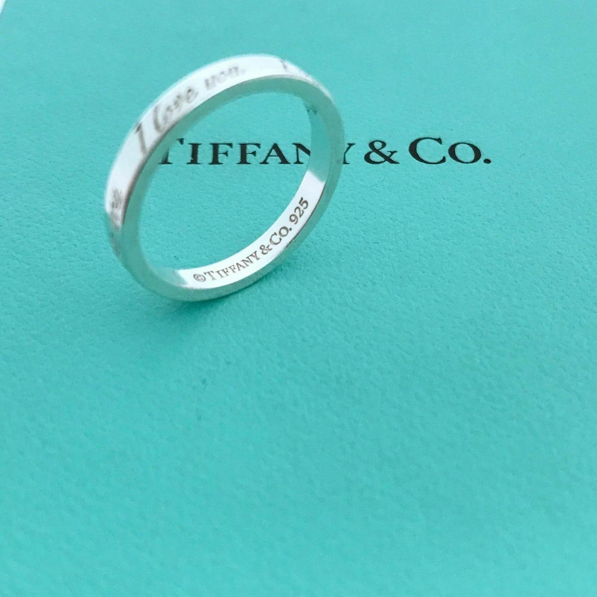 Tiffany love notes ring deals