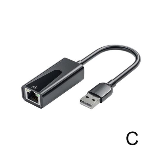USB C to Ethernet Adapter Type-C 3.0 to RJ45 Network New Gigabit LAN B1 F6D7 - Bild 13 von 14