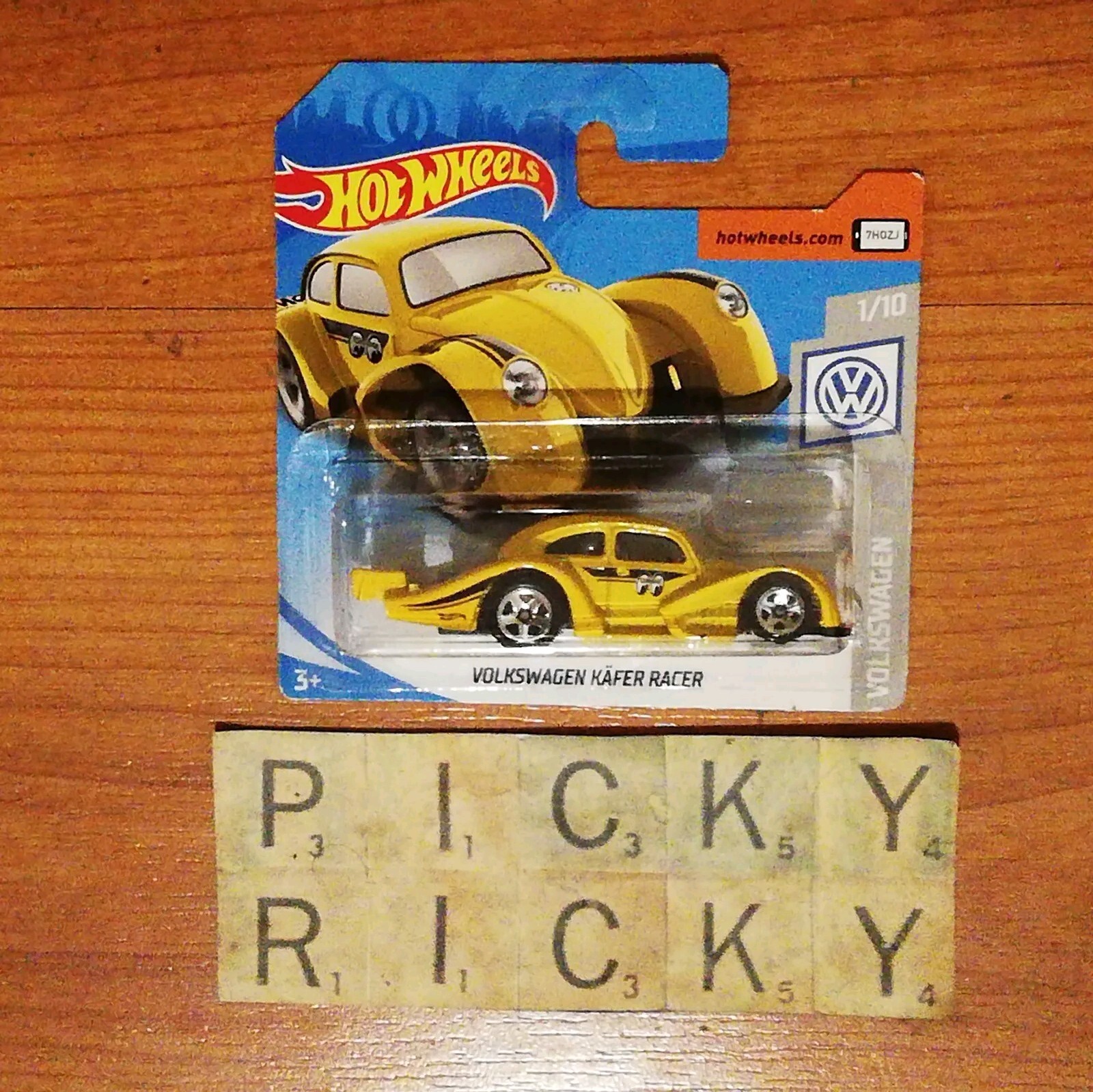HOT WHEELS VOLKSWAGEN KAFER RACER 46/250 - Volkswagen 1/10 MATTEL/2019 New