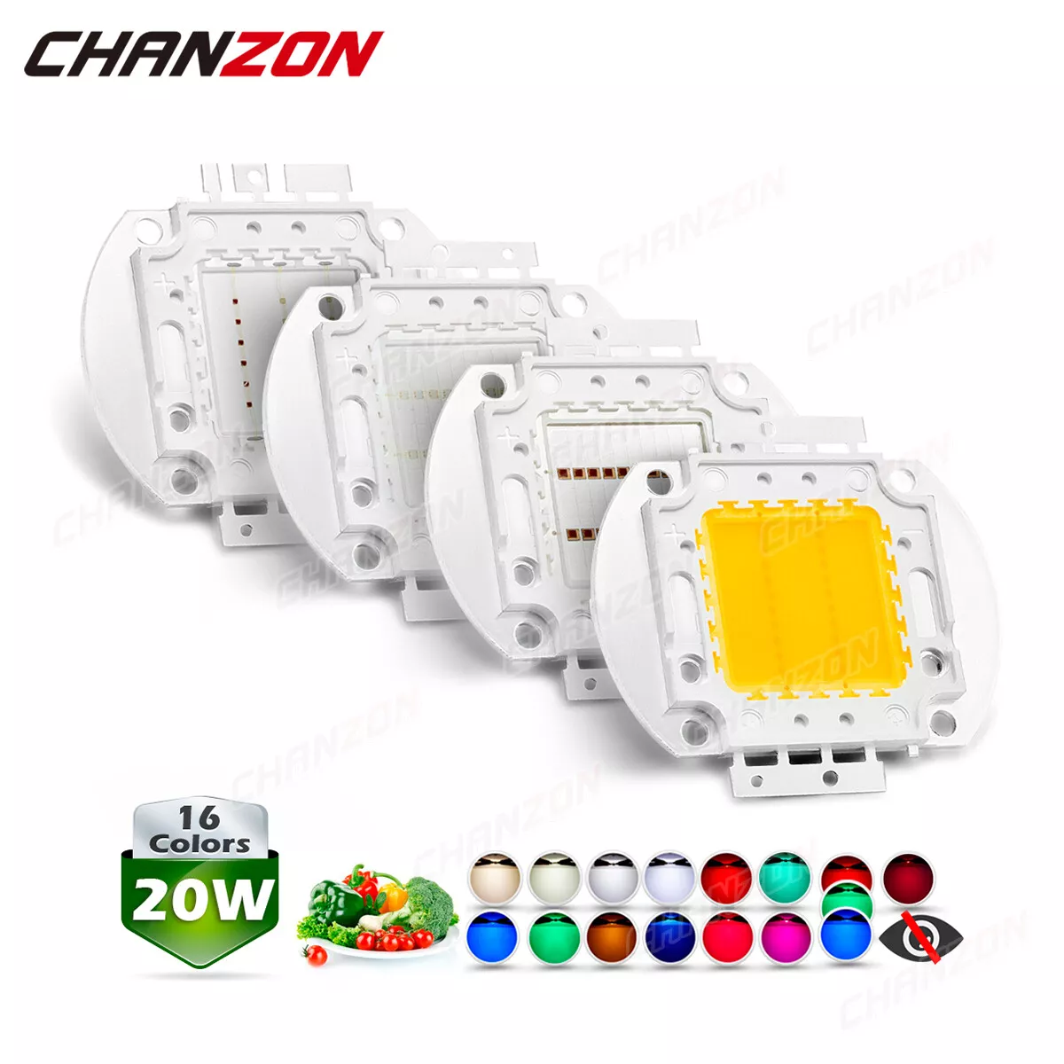 12 volt 20 watt sales led chip