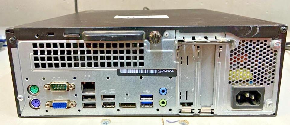 HP ProDesk 400 G3 SFF - i3-6100 - 4GB RAM - 256GB SSD - POWER CABLE (OFFERS OK) - Image 3 of 4