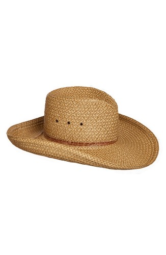 Neu mit Etikett Eric Javits Squishee Westernhut in Natur