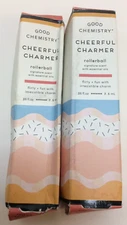 2 Pack Good Chemistry Cheerful Charmer Rollerball Essential Oils 0.25 oz/7.5 mL