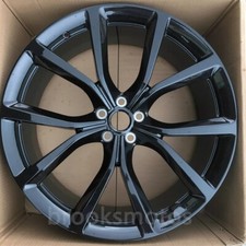1PC CUSTOM 5 SPOKE GLOSS BLACK STYLE FORGED WHEELS FIT FOR JAGUAR F PACE SVR
