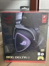 ASUS ROG Delta S USB-C gaming headset wired, AI noise canceling, RGB lighting,