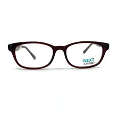 Next Issue AN187 COL30 Eyeglasses Red Round Oval full Rim Frames 53-17 140 mm