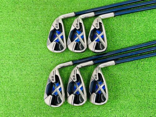 Callaway X22 Iron set 5-9+PW RH X Sreies 65i SR Flex Graphite Shaft G12621 - Picture 2 of 8