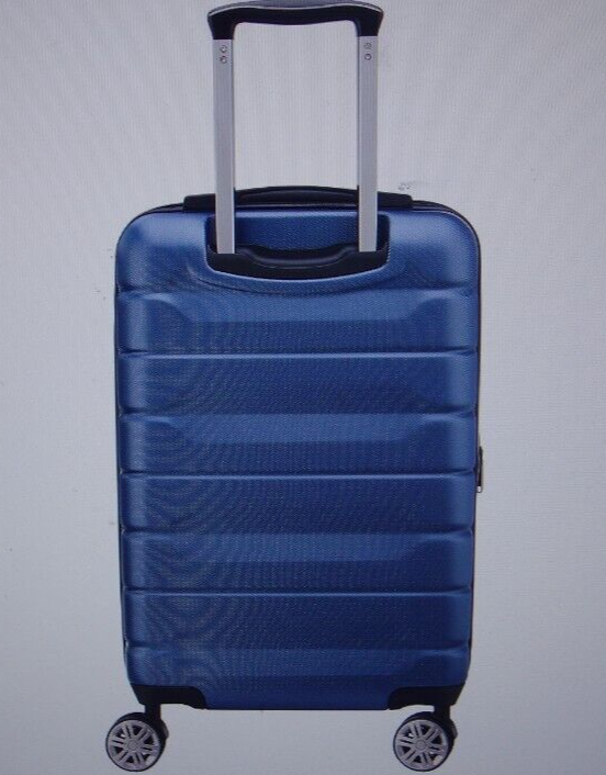 Delsey Air Armour Hardside Spinner Luggage 20" Navy Carryon 199 eBay