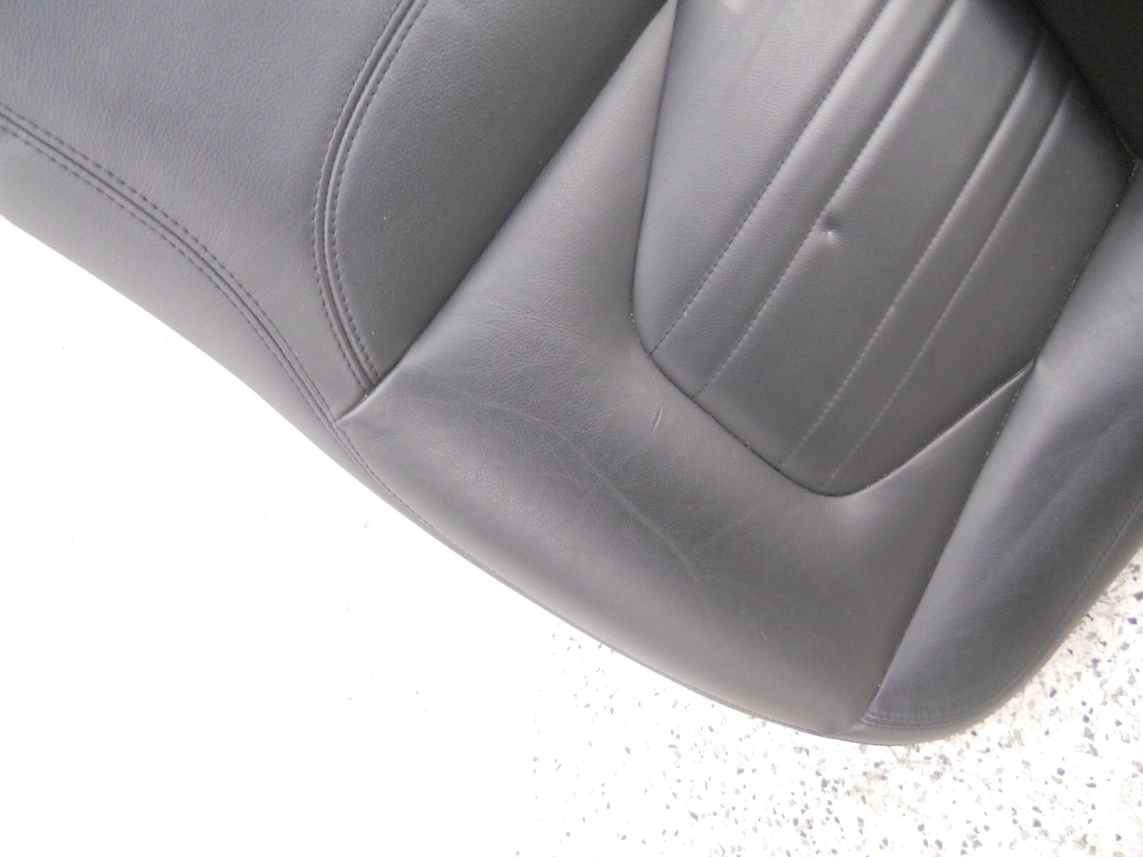2017 17 Maserati Ghibli Rear Lower Bottom Seat Cushion OEM Black
