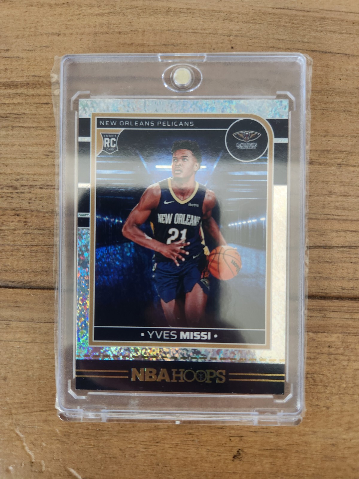 2024-25 Panini NBA Hoops Rookie #251 Yves Missi New Orleans Pelicans Impulse