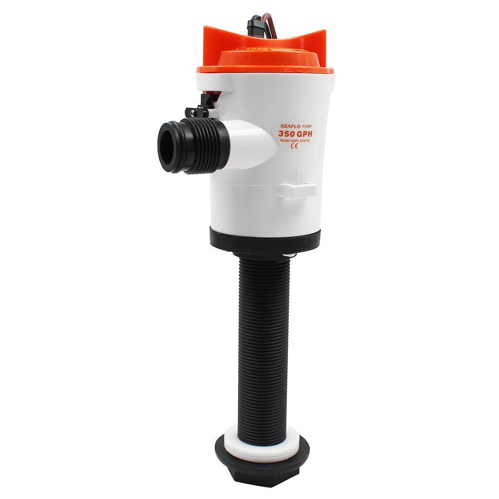 SEAFLO Livewell Pumps 12V 350GPH 1.0A Submersible Cartridge Boat Bilge