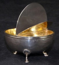 SILBER SCHALE MÜNCHEN KINDL DOSE PUNZE WINTE...