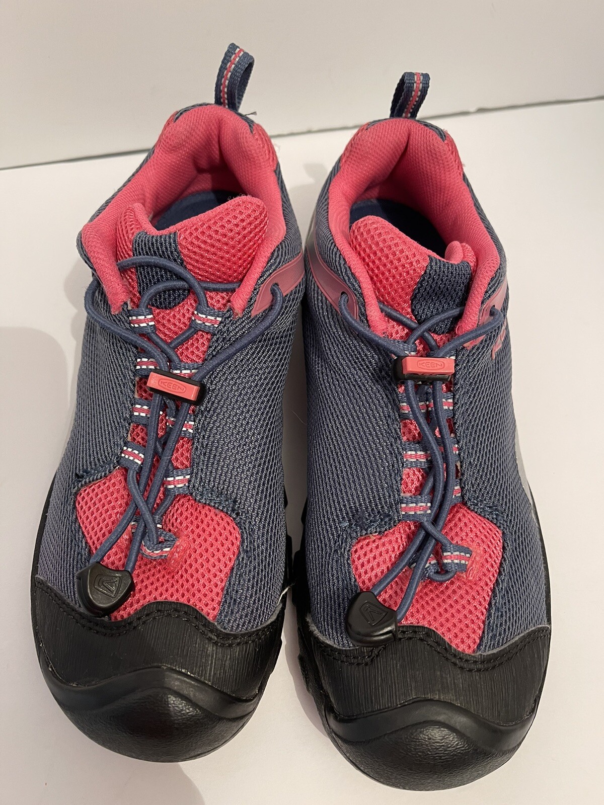 Scarpe da trekking outdoor Keen Jamison giovani taglia 5 donna taglia 7 rosa blu