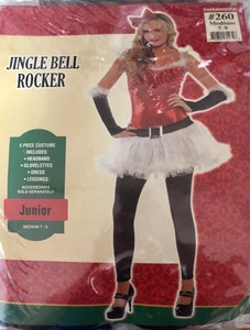 8 Piece Lollipop Costume Candy-licious Junior Medium 7-9 NWT
