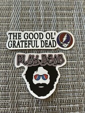 Grateful Dead / Jerry Garcia / Dead  Co The Good Ol   Play Dead Vinyl Stickers