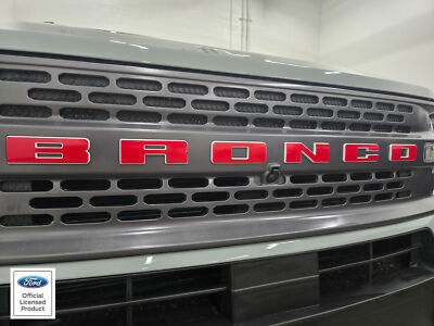 2021-2025 Ford Bronco Sport Grille Letters - vinyl decals graphics stickers