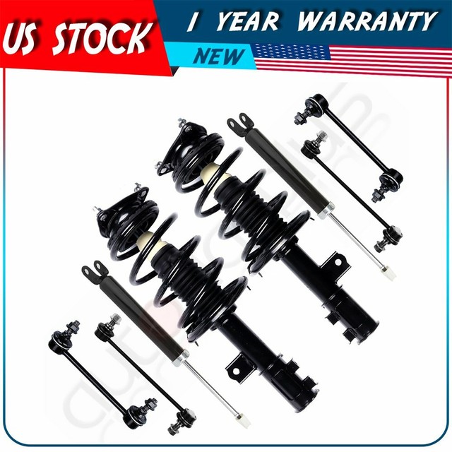 Struts Assemblies & Sway Bar End Link Kit Set For HYUNDAI ELANTRA 20072010 eBay