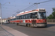 504 Dundas West Station Streetcar TORONTO ON TTC Original 1993 Photo Slide