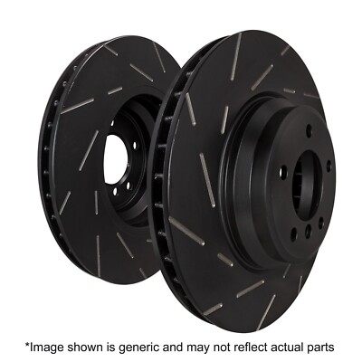 EBC Brakes USR7605 USR Series Sport Slotted Rotor Fits 12-15 Civic ILX