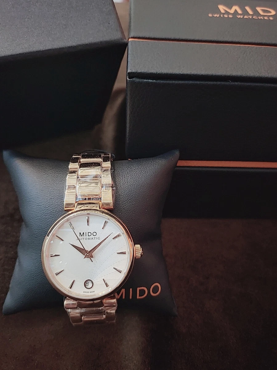 Mido Baroncelli II Automatic Rosegold Lady watch M022.207.33  