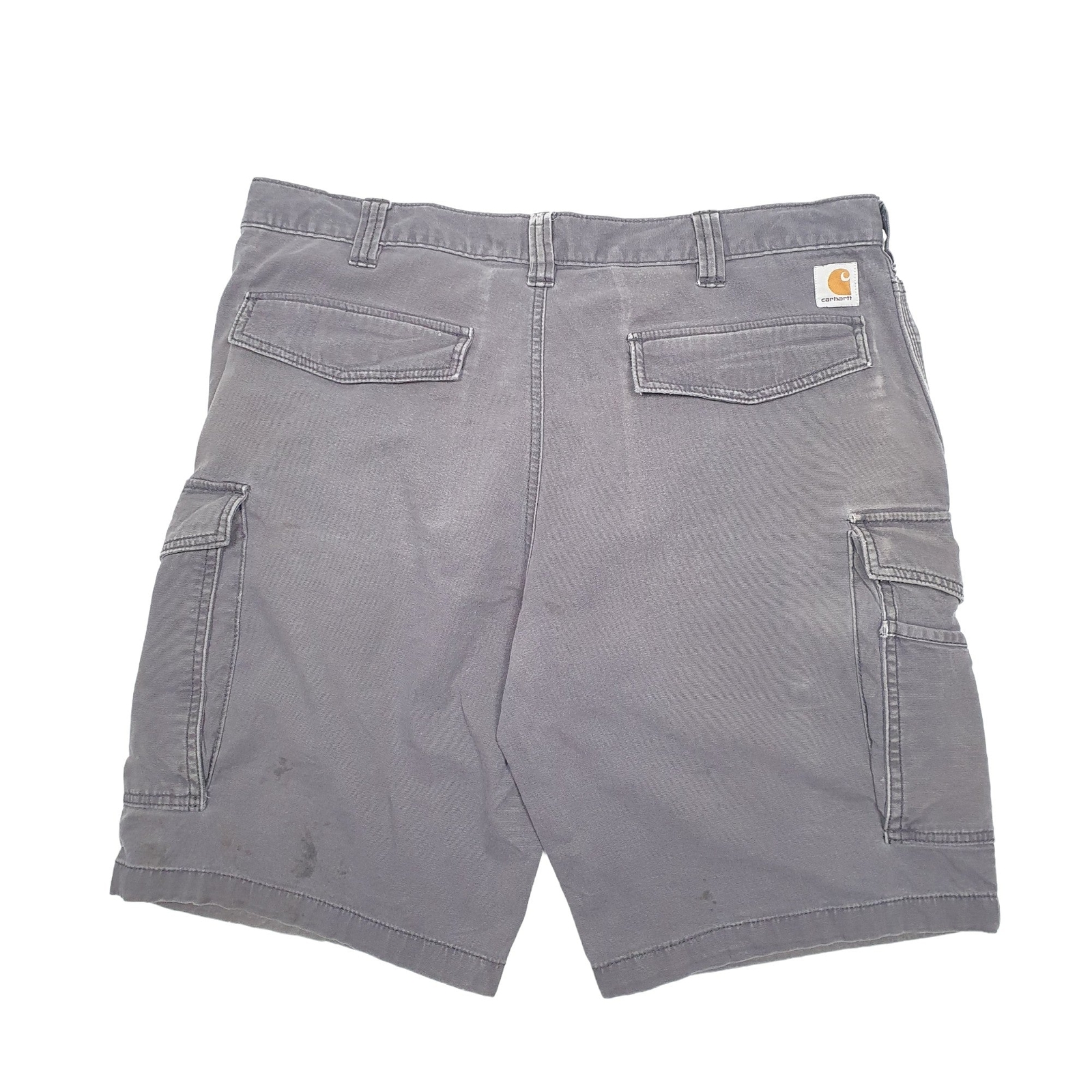 CARHARTT Grey Cargo Workwear Cotton Shorts Mens W38 image 3
