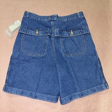 Vintage 1990  s Lee Mens Bush Denim Shorts, Deadstock NWT, Size 32