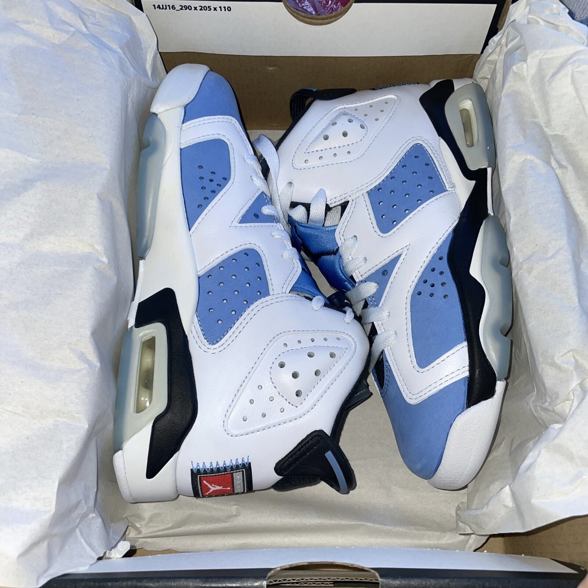 Nike Air Jordan11 Low “Gym” GS) Air Jordan 6 Retro 'White / UNC University Blue' (2022) 384665