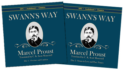 Swann's Way - Unabridged MP3 CD Audiobook in CD jackets