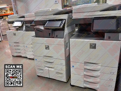 Sharp MX-M3071 A3 B/W Multifunction Printer Copier Scanner WiFi 30 PPM Lot of 4