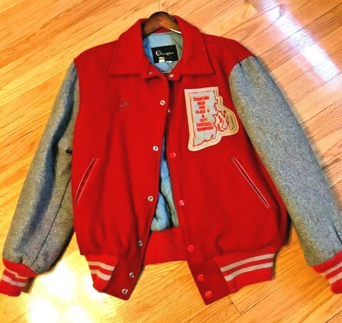VTG CRANSTON WEST RI Football Letterman 