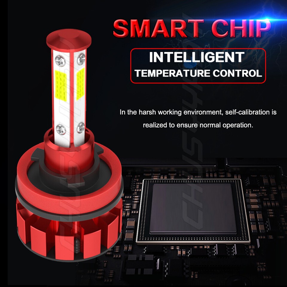 For Honda Accord Coupe 2008 2009 20102012 6000K LED Headlight + Fog