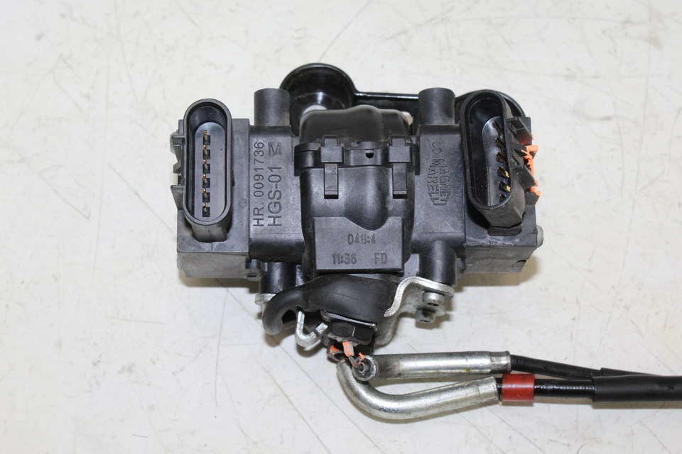 Aprilia RSV4 R 1100 2014 empuñadura de acelerador derecha de fábrica con conjunto de montaje de control Foto 2 de 4