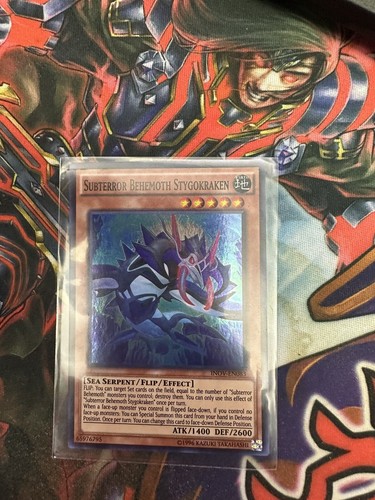 Yu-Gi-Oh! TCG Subterror Behemoth Stygokraken Invasion: Vengeance INOV-EN083... - Picture 2 of 4