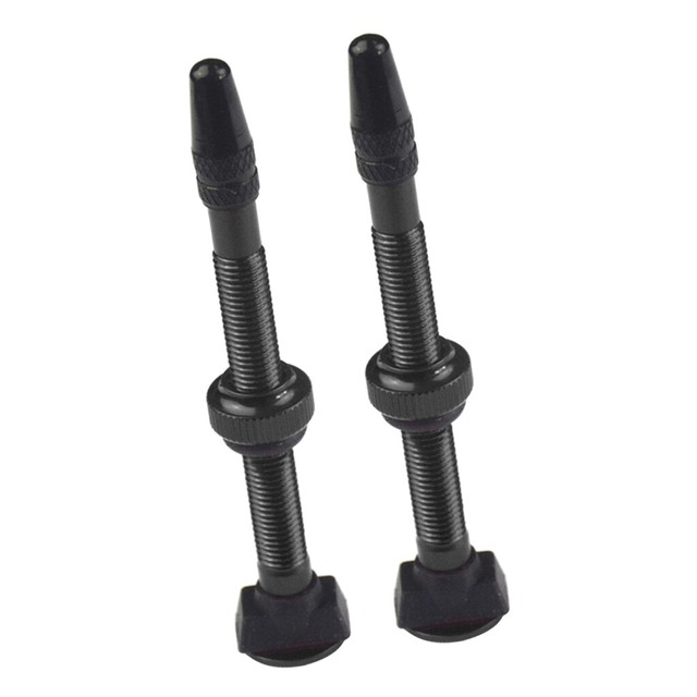 2X Bike Bicycle Aluminum Alloy 60mm Tubeless Presta Valve Stem Kit