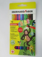 Eberhard Faber Buntstifte Farbstift Colori Radierbar 12 Farben
