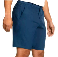 NEW MENS SIZE 40 VINTAGE NAVY KIRKLAND SIGNATURE PERFORMANCE SHORTS UPF 50