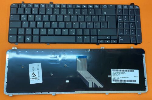 DEUTSCHE - Schwarz Tastatur Keyboard komp. für HP Pavilion DV6-1200, DV6-1300 - Afbeelding 1 van 4