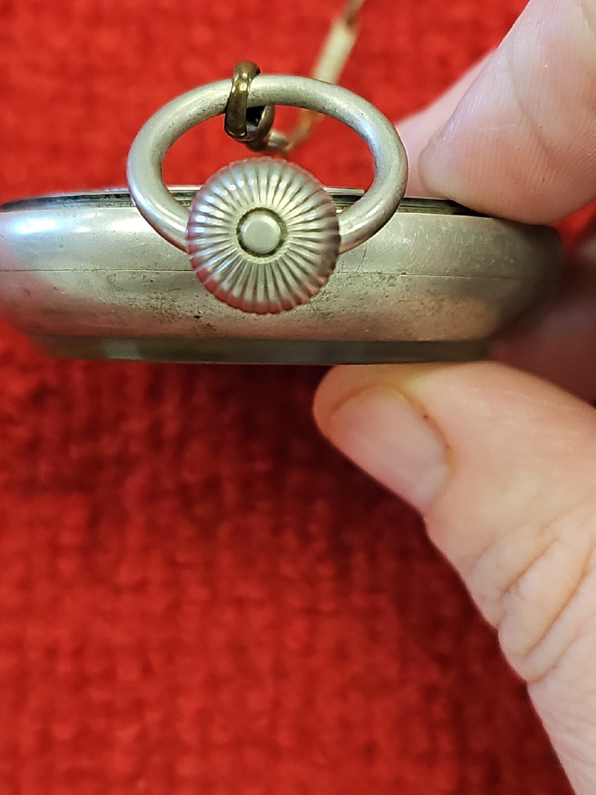 SETH THOMAS men's pocket watch, Size 18, 7j, Grade 36, Model 6,Openface