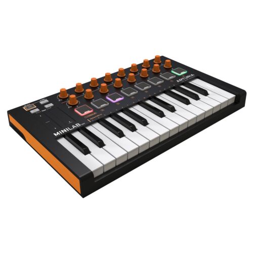 Arturia: MiniLab MKII 25 Key Controller - Orange Limited Edition - Picture 1 of 3