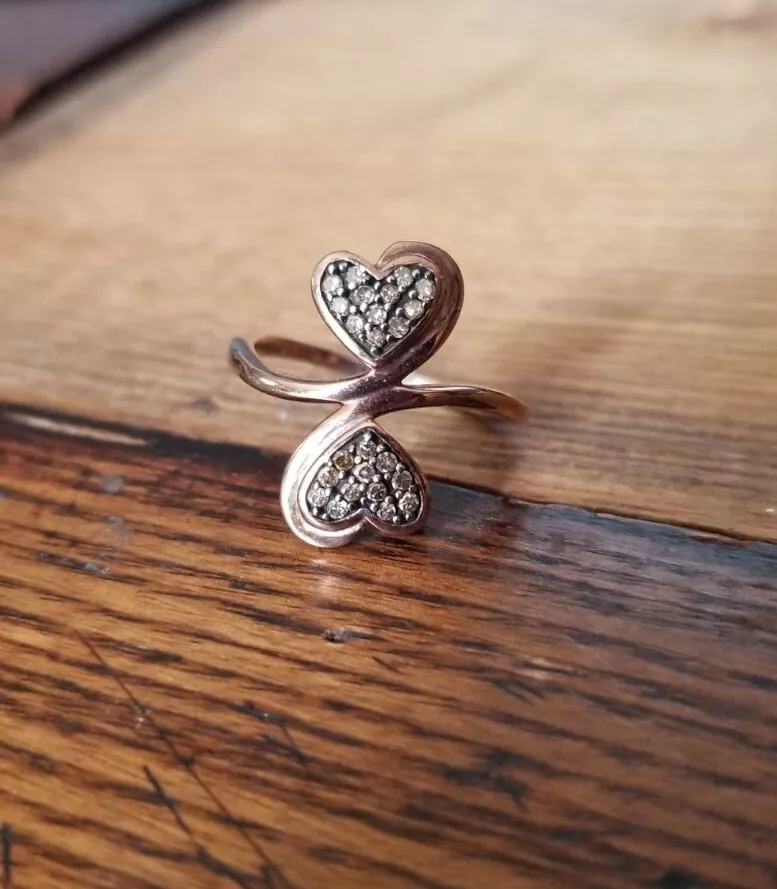 Kay jewelers rose hotsell gold heart ring