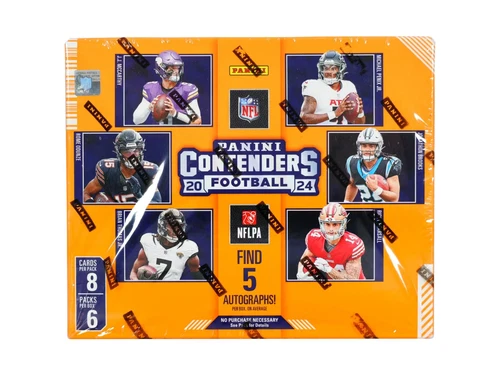 2024 Panini CONTENDERS NFL Football Hobby Box FACTORY SEALED!
