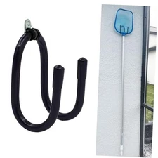 Non Rust Pool Pole Hangers - Ideal Pool Fence or Wall Mount Storage Hooks for 