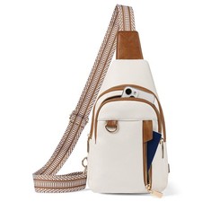 Sling Bag for Women Vegan Leather Crossbody Bags Travel Fanny Packs Small Sho...