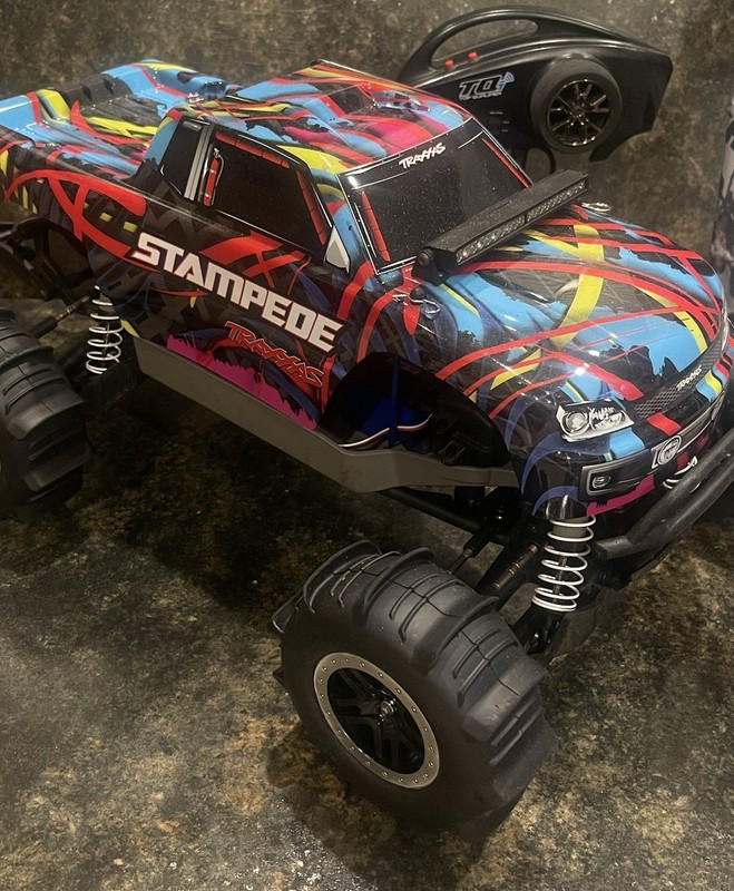 traxxas stampede 4x4 vxl (used) 