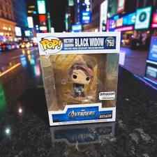 Figura Funko Pop Deluxe Avengers Victory Shawarma Black Widow (exclusiva de Amazon)