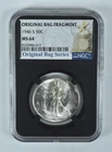 1946-S Walking Liberty Half Dollar Original Bag Fragment MS64 NGC