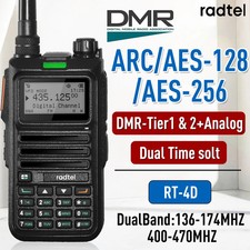 Radtel RT-4D DMR Radio Digital Walkie Talkie Dual Mode Analog Two Way Radio Dual